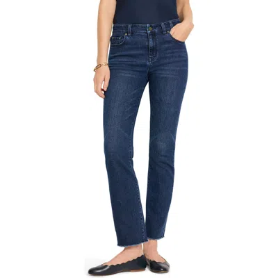 Nic + Zoe Nic+zoe Mid Rise Demi Bootcut Jeans In Marine
