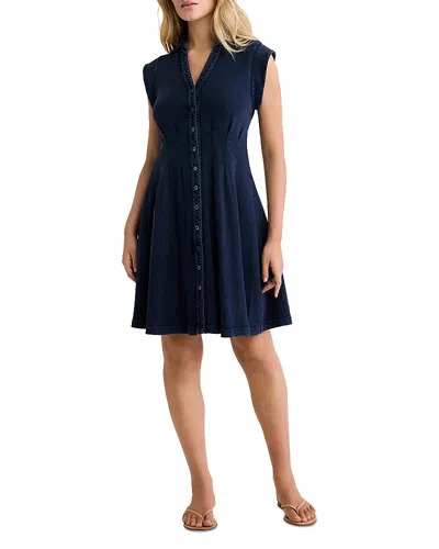 Nic + Zoe Nic+zoe French Terry Rory Dress In Blue