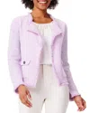 Nic + Zoe Fringe Pocket Jacket In Tulip