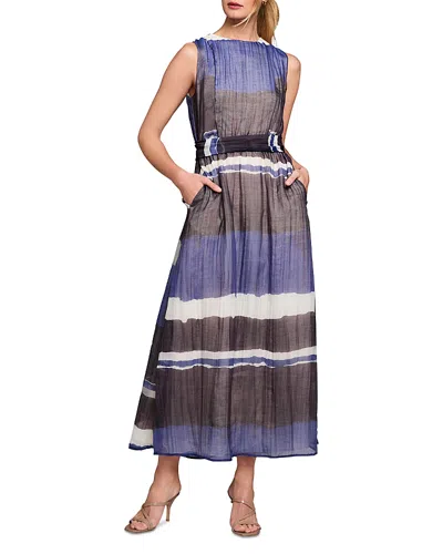Nic + Zoe Nic+zoe Gallery Stripe Luna Dress In Multi