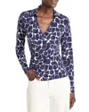 Nic + Zoe Geo Pebble Wrap Top