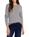 Nic + Zoe Nic & Zoe Geo Reversible Sweater T-shirt