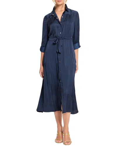 NIC + ZOE NIC+ZOE GLOSSY CRINKLE JULIE DRESS