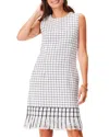Nic + Zoe Nic+zoe Fringe Hem Shift Dress