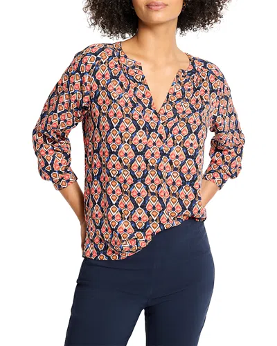 NIC + ZOE NIC+ZOE HARVEST IKAT TOP