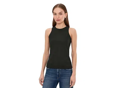 Nic + Zoe High Neck Perfect Tank Top In Black