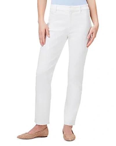 Nic + Zoe Nic+zoe High Rise Ankle Trouser Jeans In Paper White