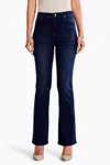 Nic + Zoe High Waist Bootcut Jeans In Multi