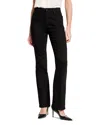 Nic + Zoe Nic+zoe High Rise Bootcut Jeans In Black Denim In Black Denim