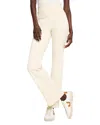 Nic + Zoe Nic+zoe High Rise Scuba Bootcut Pants In Alabaster