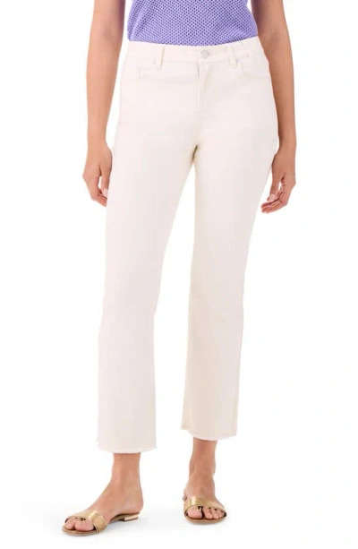 Nic + Zoe High Waist Demi Bootcut Ankle Jeans In Canvas