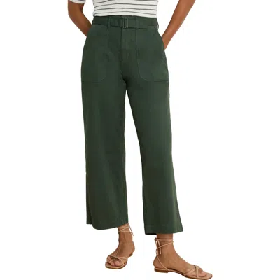 Nic + Zoe Nic+zoe Highland Soft Stretch Wide Leg Pants In Green