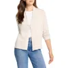 Nic + Zoe Nic+zoe Hooked Up Cardigan In White