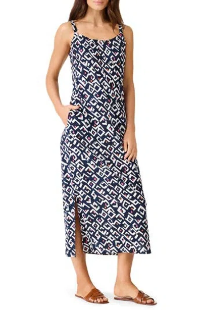 NIC + ZOE NIC+ZOE INDIGO ANGLES SUNDRESS