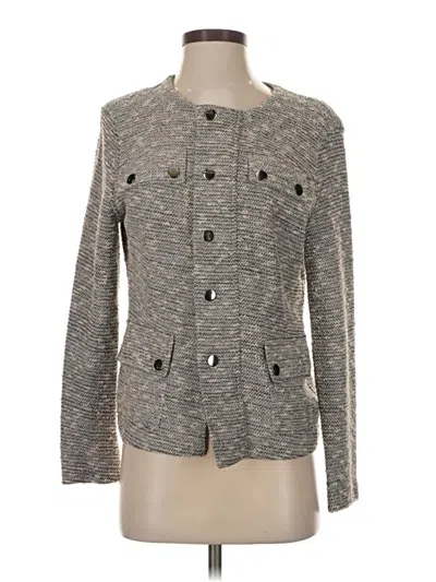 Pre-owned Nic + Zoe Jacket In Gray