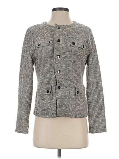 Pre-owned Nic + Zoe Jacket In Gray