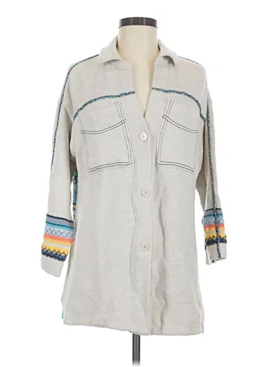 Pre-owned Nic + Zoe Jacket In Gray