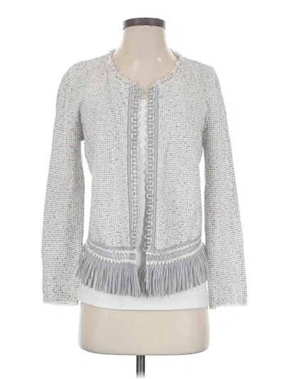 Pre-owned Nic + Zoe Jacket In Gray
