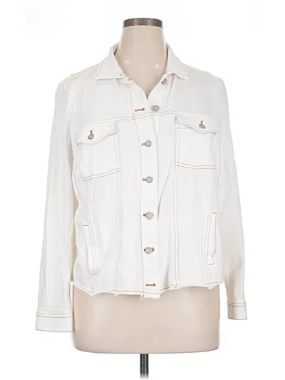 Pre-owned Nic + Zoe Jacket In Ivory