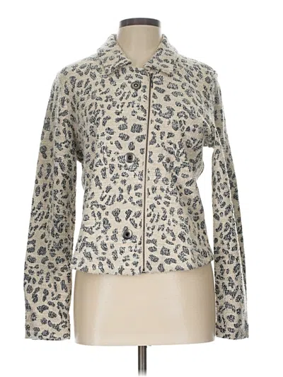 Pre-owned Nic + Zoe Jacket In Ivory
