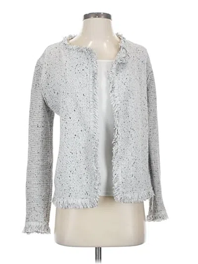 Pre-owned Nic + Zoe Jacket In Silver