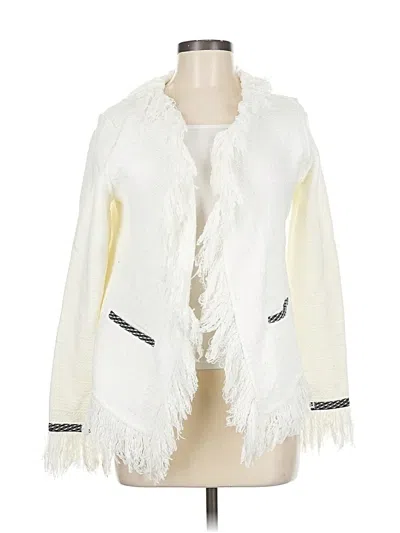 Pre-owned Nic + Zoe Jacket In White