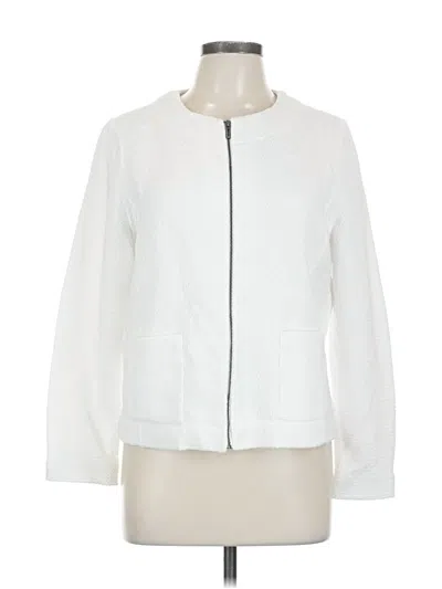 Pre-owned Nic + Zoe Jacket In White