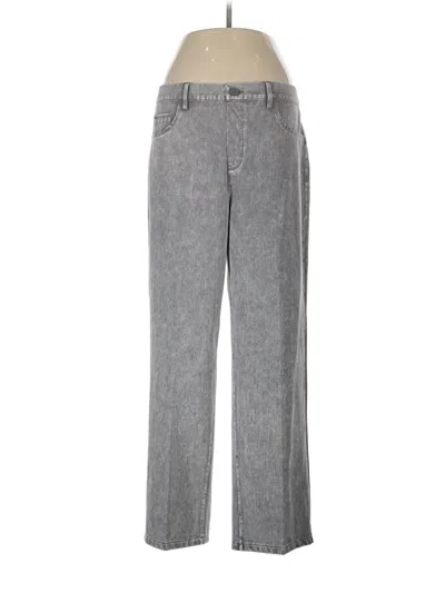 Pre-owned Nic + Zoe Jeans In Gray