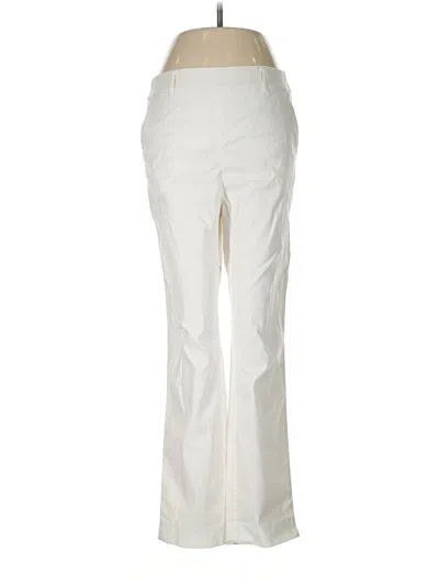 Pre-owned Nic + Zoe Jeans In Ivory