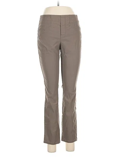 Pre-owned Nic + Zoe Khaki Pant In Gray