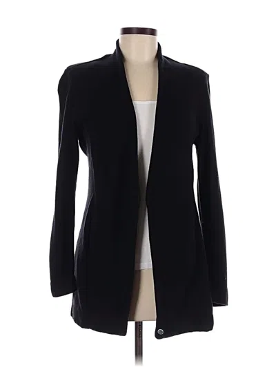 Pre-owned Nic + Zoe Kimono In Black