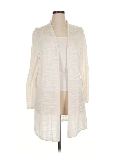 Pre-owned Nic + Zoe Kimono In White