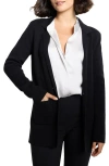 Nic + Zoe Nic+zoe Knit Blazer In Black