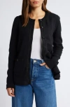 Nic + Zoe Nic+zoe Knit Jacket In Black Onyx