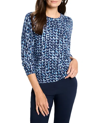 NIC + ZOE NIC+ZOE KNIT STITCH SWEATER