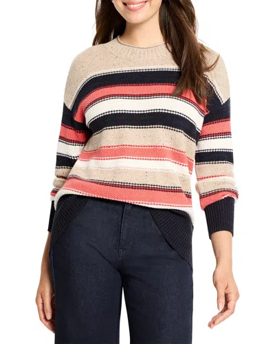 Nic + Zoe Nic+zoe Knit Sweater In Red
