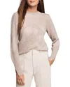 Nic + Zoe Nic+zoe Lace Knit Floral Sweater In Neutral Multi