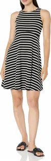 Nic + Zoe Womens Daytime Mini Sundress In Black