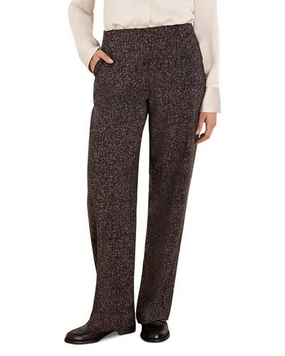 Nic + Zoe Nic+zoe Lenox High Rise Wide Leg Pants In Brown