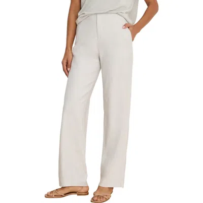 Nic + Zoe Nic+zoe Lenox Wide Leg Stretch Pants In White