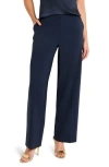 Nic + Zoe Nic+zoe Stretch Suiting Lenox Wide Leg Pants In Black