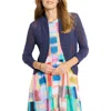 Nic + Zoe Nic+zoe Bolero Linen Blend Cardigan Sweater