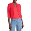 Nic + Zoe Nic+zoe Linen Blend Bolero Cardigan