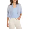 Nic + Zoe Nic+zoe Linen Blend Bolero Cardigan