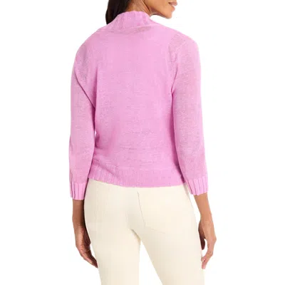 NIC + ZOE NIC+ZOE LINEN BLEND BOLERO CARDIGAN
