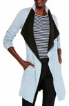 Nic + Zoe Lounge Around Jacket In Clearwater In Multi