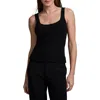 Nic + Zoe Nic+zoe Luxe Cashmere Sweater Tank In Caviar