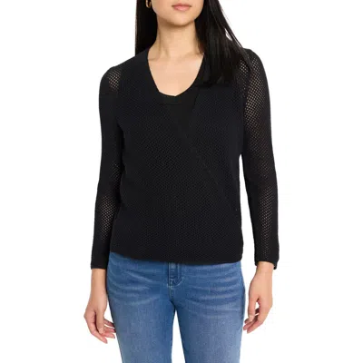 Nic + Zoe Nic+zoe Mesh Cocoon Cardigan