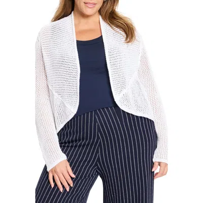 Nic + Zoe Nic+zoe Mesh Cocoon Cardigan