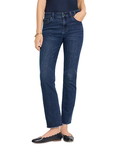 NIC + ZOE NIC+ZOE MID RISE DEMI BOOTCUT JEANS IN MARINE